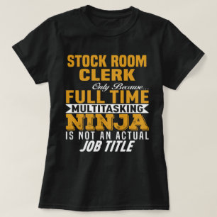 在庫室係 Tシャツ