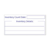 在庫棚卸スタンプ セルフインキングスタンプ (デザイン)