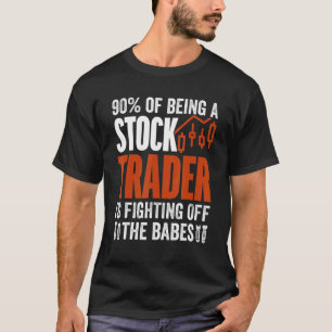 在庫業者とベビーオフ戦 Tシャツ