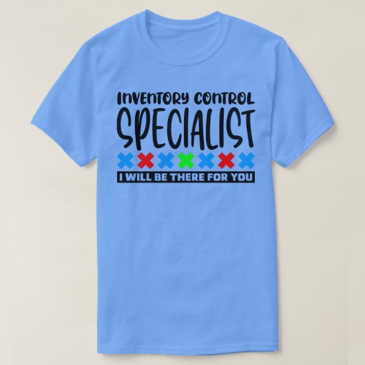 在庫管理スペシャリスト1 Tシャツ (デザイン正面)