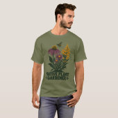 在来植物ガーデナーTシャツ Tシャツ (正面フル)