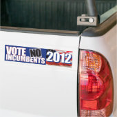 在職者無し! バンパーステッカー (トラック上)