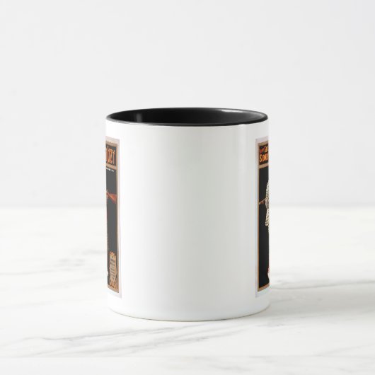 地おもしろい域シドニー忙しズジーシアターポスター マグカップ (中央)