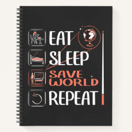 地すごい理先生救ワールド感謝ギフト ノートブック