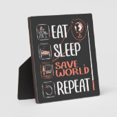 地すごい理先生救ワールド感謝ギフト フォトプラーク (正面)