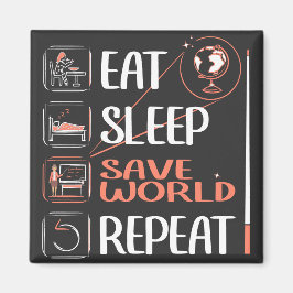 地すごい理先生救ワールド感謝ギフト マグネット