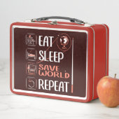 地すごい理先生救ワールド感謝ギフト メタルランチボックス (インサイチュ)