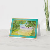 地のための安息日 カード (正面)