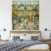 地の喜びの庭， 1490年～1500年 キャンバスプリント (インサイチュ (寝室))