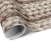 地の目の粗い編み物 ラッピングペーパー (ロールコーナー)