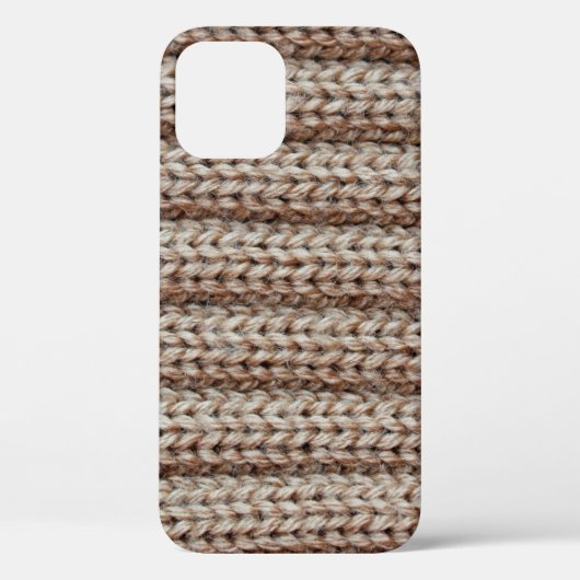 地の目の粗い編み物 Case-Mate iPhoneケース (裏面)