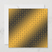 地の馬の年 カード (裏面)