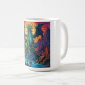 地は竜 コーヒーマグカップ (正面右)