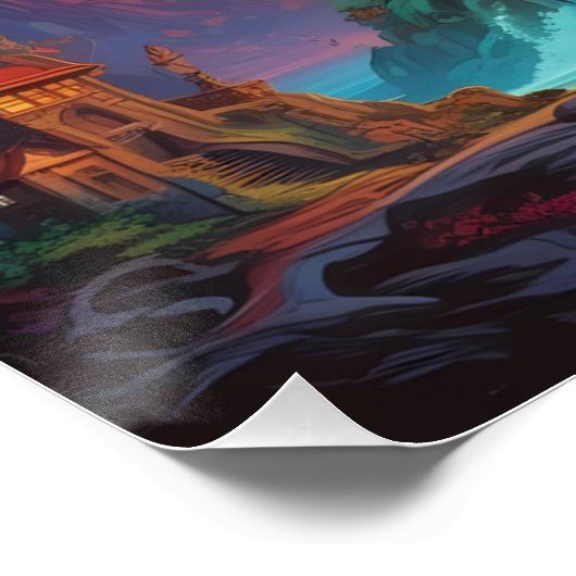 地は竜 ポスター (コーナー)