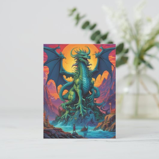 地は竜 ポストカード (スタンド正面)