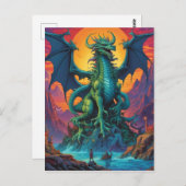 地は竜 ポストカード (正面/裏面)