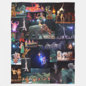 地もっとも偉大上のサーカス フリースブランケット (正面)