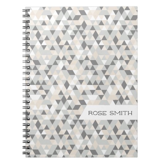 地モダン形イラストレーション ノートブック (正面)