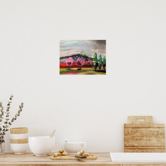 地モダン面 ポスター (キッチン)