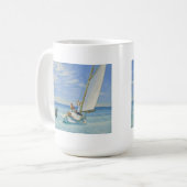 地上うねり コーヒーマグカップ (正面左)