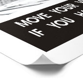 地上での掘削とエンジニアリング工事 ポスター (角)