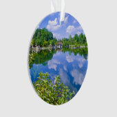 地上と空の静寂 オーナメント (正面)