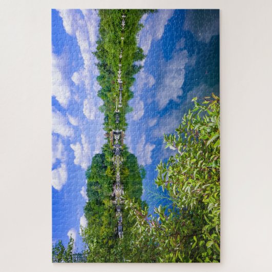 地上と空の静寂 ジグソーパズル (縦)