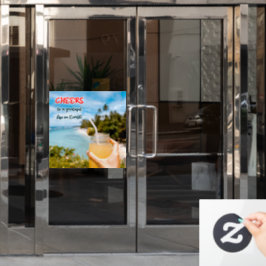 地上に感謝の応援 ウィンドウサイン