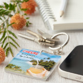 地上に感謝の応援 キーホルダー (正面右)