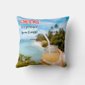 地上に感謝の応援 クッション (裏面)