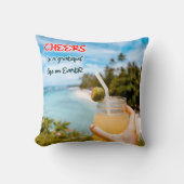 地上に感謝の応援 クッション (正面)