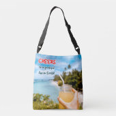 地上に感謝の応援 クロスボディバッグ (裏面)