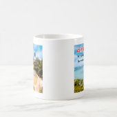 地上に感謝の応援 コーヒーマグカップ (中央)