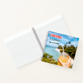 地上に感謝の応援 ノートブック