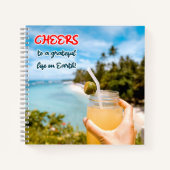 地上に感謝の応援 ノートブック (正面)