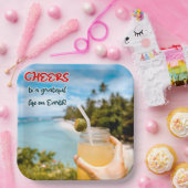 地上に感謝の応援 ペーパープレート (パーティー)