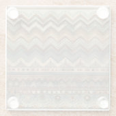 地上に ガラスコースター (裏面)