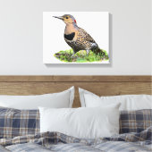 地上の北フリッカ キャンバスプリント (インサイチュ (寝室))