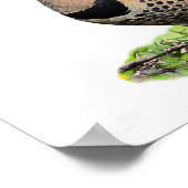 地上の北フリッカ ポスター (角)