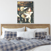 地上の喜びの庭2 キャンバスプリント (インサイチュ (寝室))