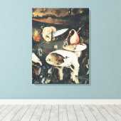 地上の喜びの庭2 キャンバスプリント (インサイチュ (ウッドフロア))