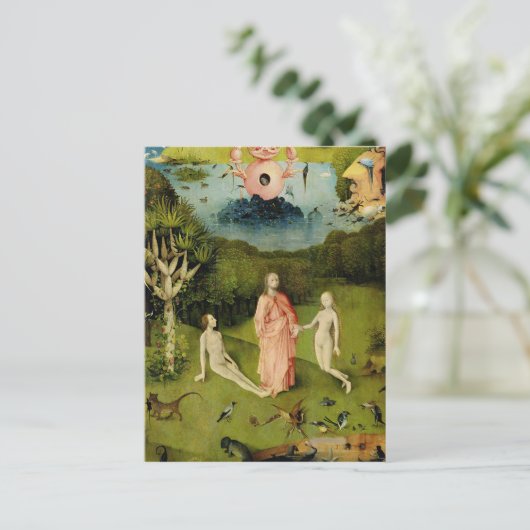 地上の喜びの庭2 ポストカード (スタンド正面)