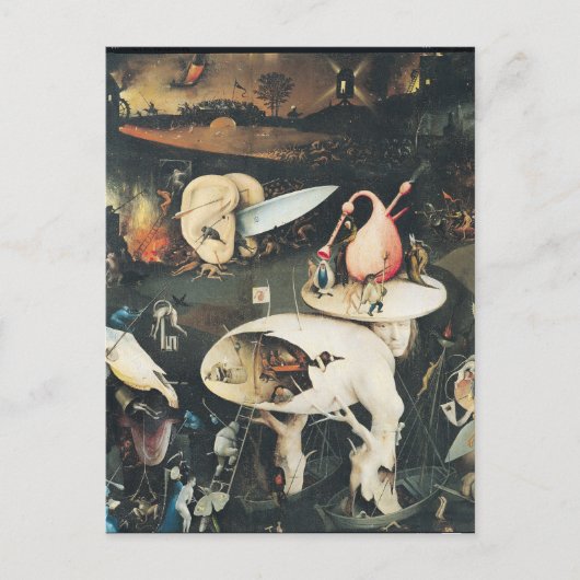 地上の喜びの庭2 ポストカード (正面)