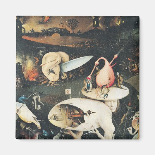 地上の喜びの庭2 マグネット (正面)