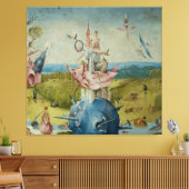 地上の喜びの庭 キャンバスプリント (インサイチュ (リビング))