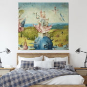 地上の喜びの庭 キャンバスプリント (インサイチュ (寝室))