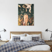地上の喜びの庭 キャンバスプリント (インサイチュ (寝室))