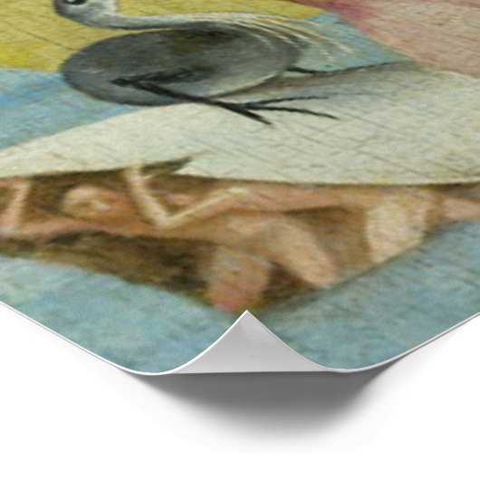 地上の喜びの庭 ポスター (角)