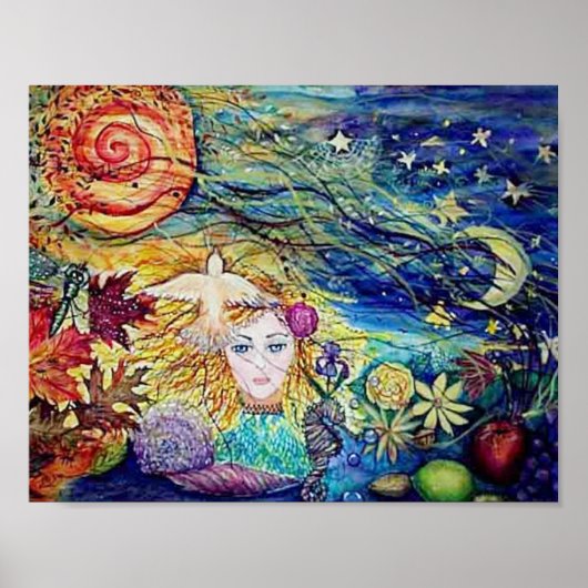 地上の喜び ポスター (正面)