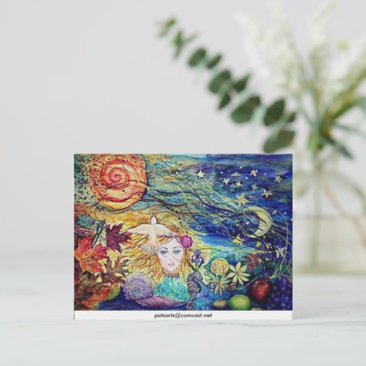 地上の喜び ポストカード (スタンド正面)